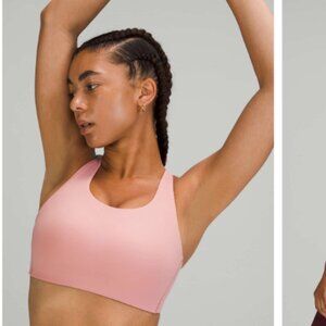 lululemon athletica Pink Sports Bra